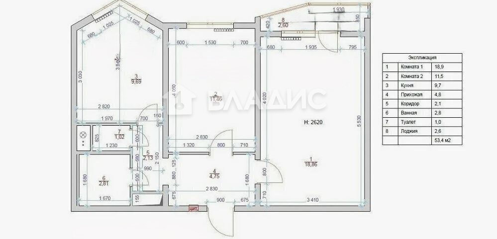 квартира г Красногорск Губайлово ул Пушкинская 21 Красногорская фото 17