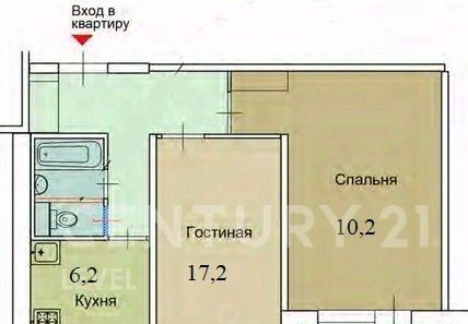 квартира г Москва Зюзино ул Перекопская 30 муниципальный округ Черёмушки фото 19