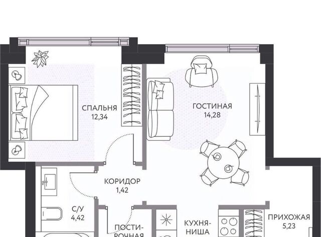 метро Кутузовская 1-й Сетуньский проезд, 8 фото