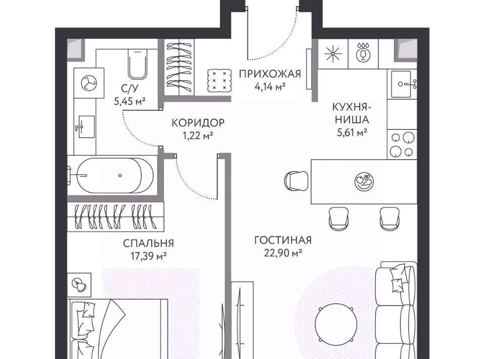 квартира г Москва метро Кутузовская 1-й Сетуньский проезд, 8 фото 1