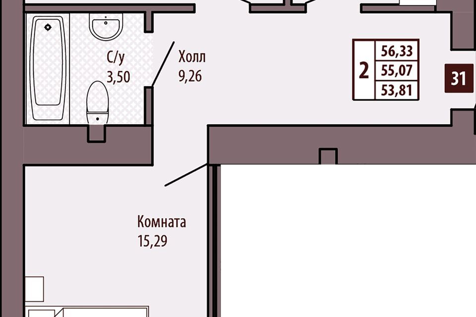 квартира г Калининград р-н Московский ул Иркутская 6 городской округ Калининград фото 1