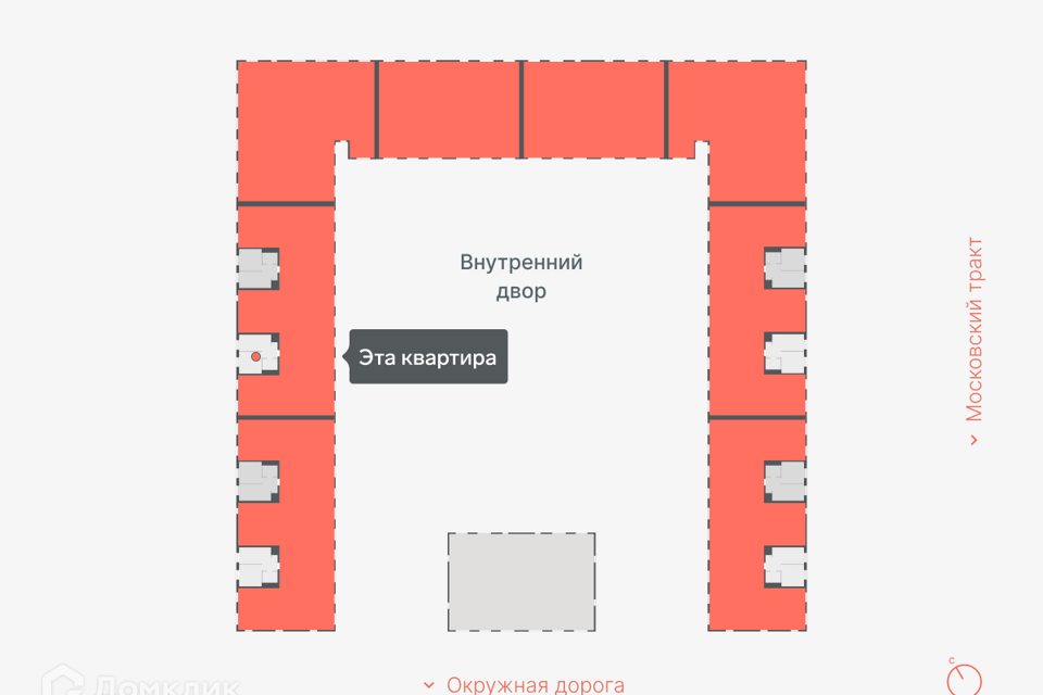 квартира г Тюмень ул Кремлевская 97 городской округ Тюмень фото 2