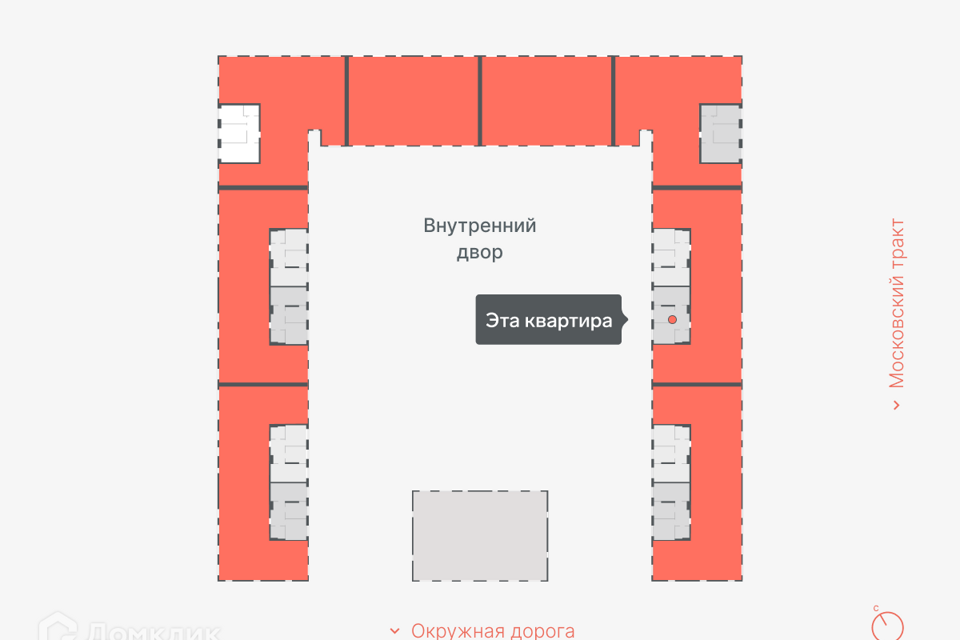 квартира г Тюмень ул Кремлевская 97 городской округ Тюмень фото 2