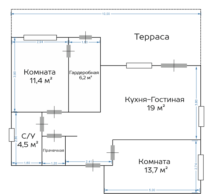 дом городской округ Щёлково д Орлово парк-5, Коттедж фото 2