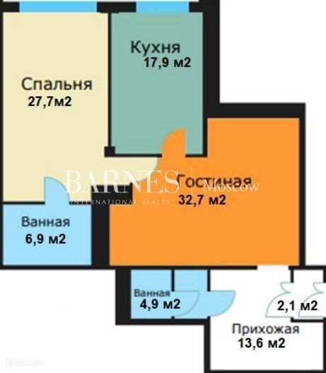 квартира г Москва ул Архитектора Власова 6 Юго-Западный административный округ фото 5