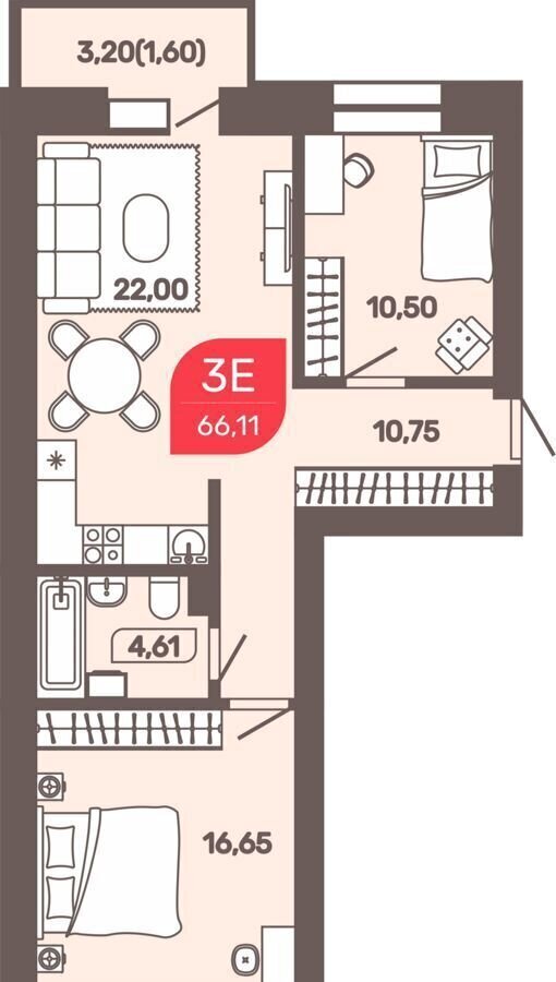 квартира г Чита р-н Железнодорожный тракт Романовский 31 Дома в мкр. Романовский фото 1