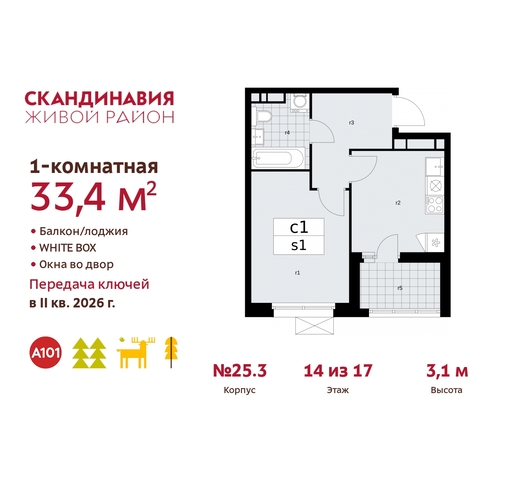 жилой район «Скандинавия» Сосенское, Бутово фото