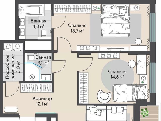 р-н Орджоникидзевский Эльмаш ЖК Изумрудный Бор Проспект Космонавтов, жилрайон фото