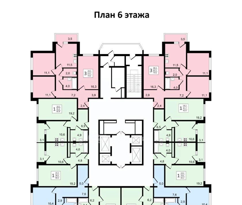 квартира г Воронеж р-н Коминтерновский пр-кт Московский 179/14 фото 25