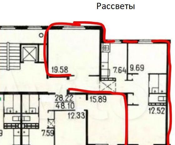 квартира р-н Ярцевский г Ярцево пр-кт Металлургов 15 Ярцевское городское поселение фото 31