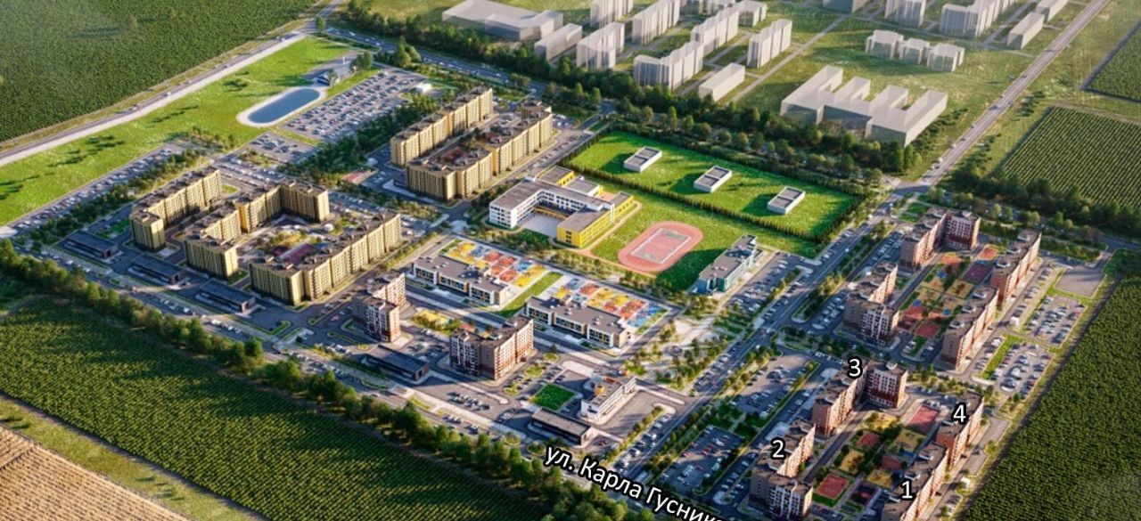 квартира г Краснодар п Березовый ул им. Профессора Малигонова 42/2 р-н Прикубанский фото 5