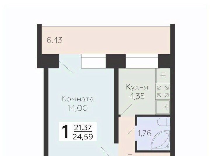 квартира г Самара п Мехзавод кв-л 3-й 8 жилой дом «Салют» р-н Красноглинский Юнгородок Мехзавод фото 1