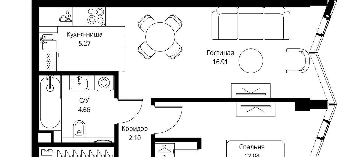 квартира г Москва метро Улица Сергея Эйзенштейна пр-кт Мира 186ас/1 муниципальный округ Алексеевский фото 1