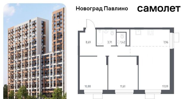 мкр Новое Павлино ЖК Новоград Павлино г Щербинка, квартал, Некрасовка фото