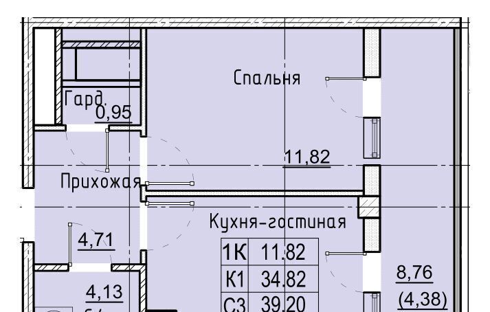 квартира г Ставрополь р-н Промышленный ул Западный обход 50а фото 1