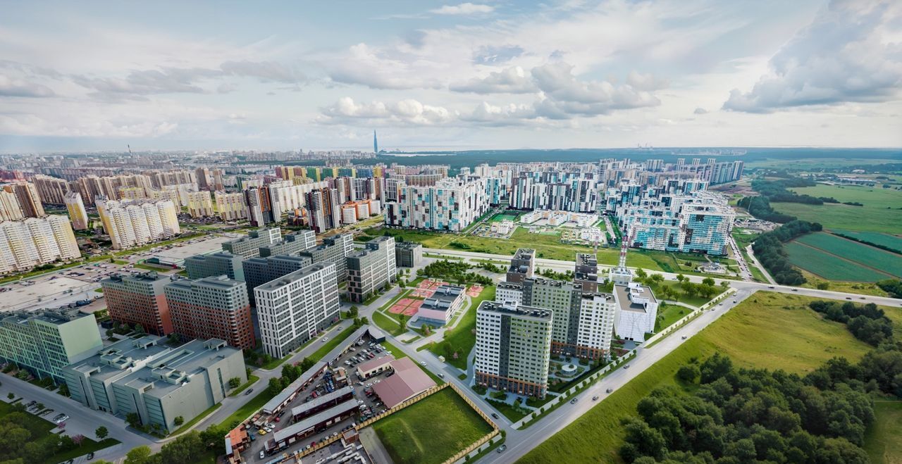 квартира г Санкт-Петербург метро Комендантский Проспект пр-кт Королёва 2 округ Коломяги фото 3