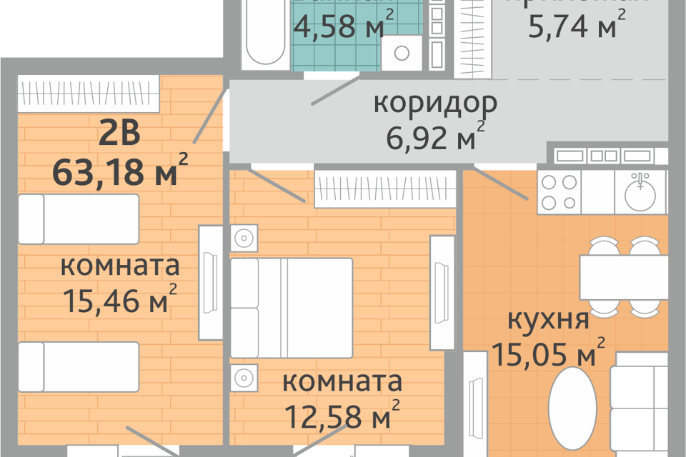 квартира г Екатеринбург р-н Верх-Исетский ул Шекспира 38 Екатеринбург городской округ фото 1