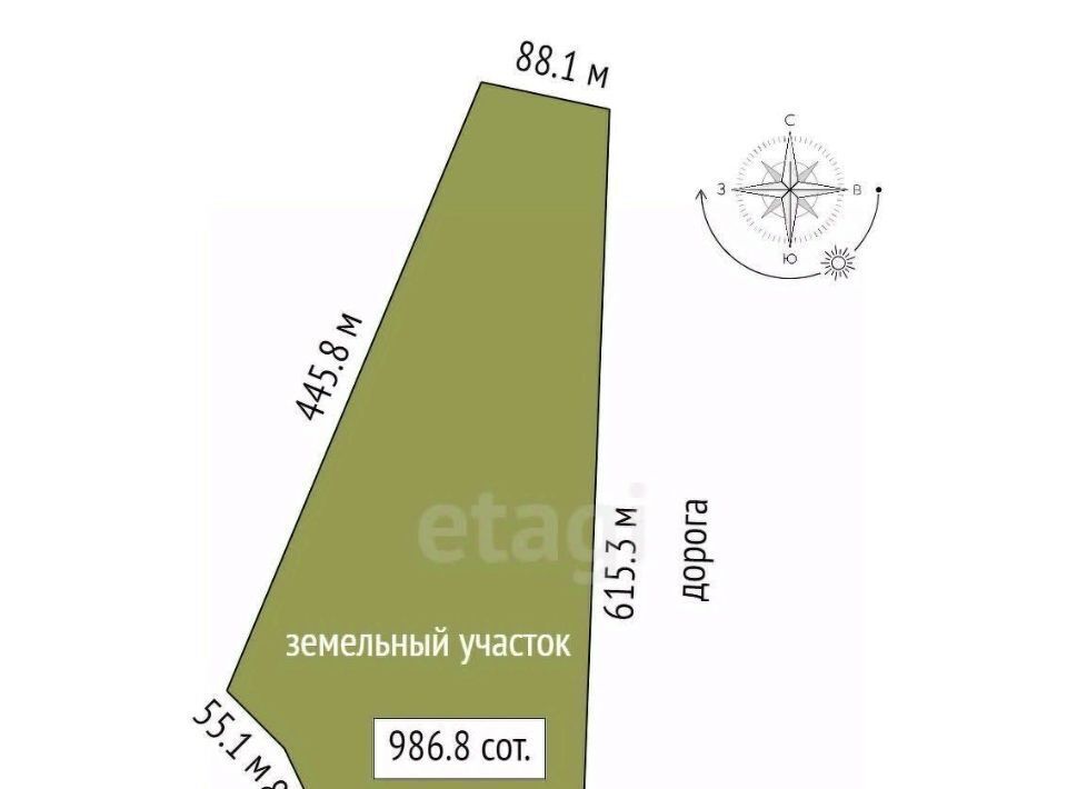 земля р-н Кировский с Приветное ул Ленина фото 2