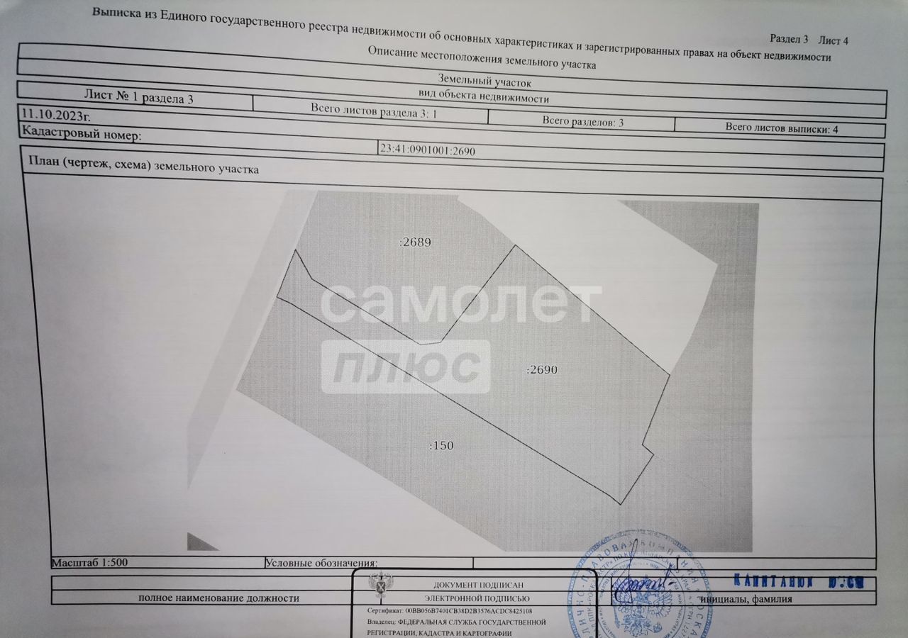 земля г Горячий Ключ ст-ца Саратовская ул Комсомольская 11 фото 13