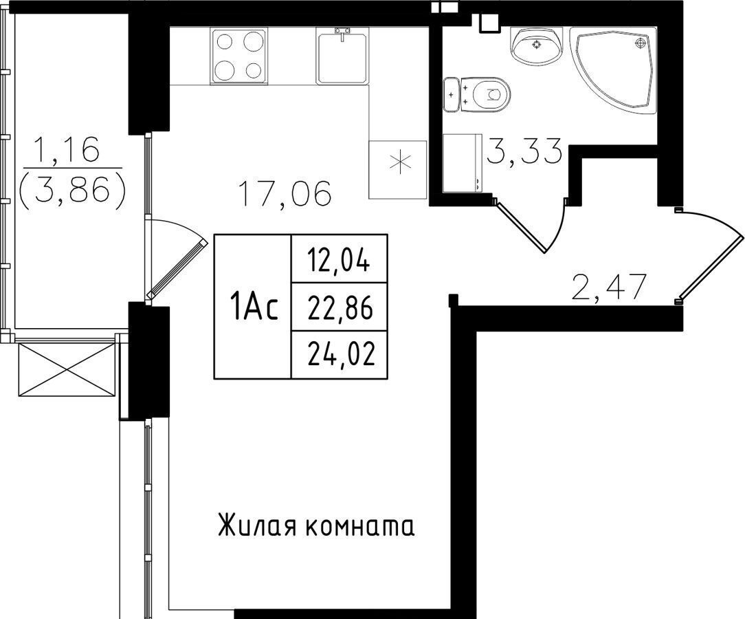 квартира г Казань р-н Авиастроительный ул Михаила Миля 5 Казань, Северный вокзал фото 1