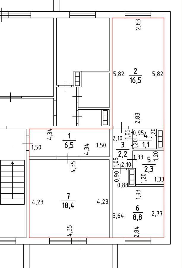 квартира г Копейск ул Калинина 17а Копейский г. о. фото 19