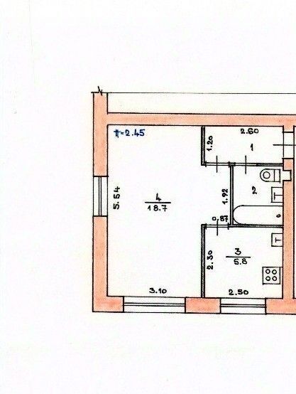 квартира г Волгоград р-н Краснооктябрьский ул им. маршала Еременко 128 фото 10