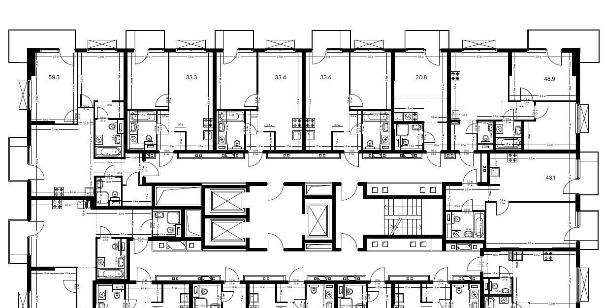 квартира г Москва метро Окружная Большая Академическая 85 к 3. 1 фото 2