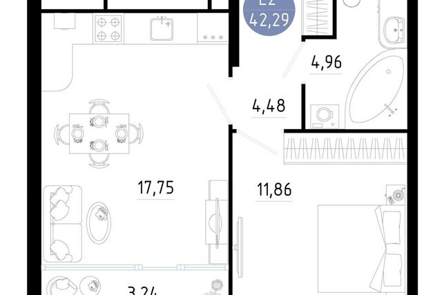 квартира р-н Железнодорожный дом 85 городской округ Рязань фото