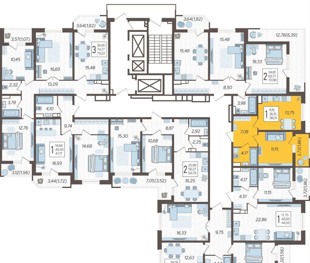 квартира г Краснодар р-н Карасунский ул Уральская 87/7 фото 2