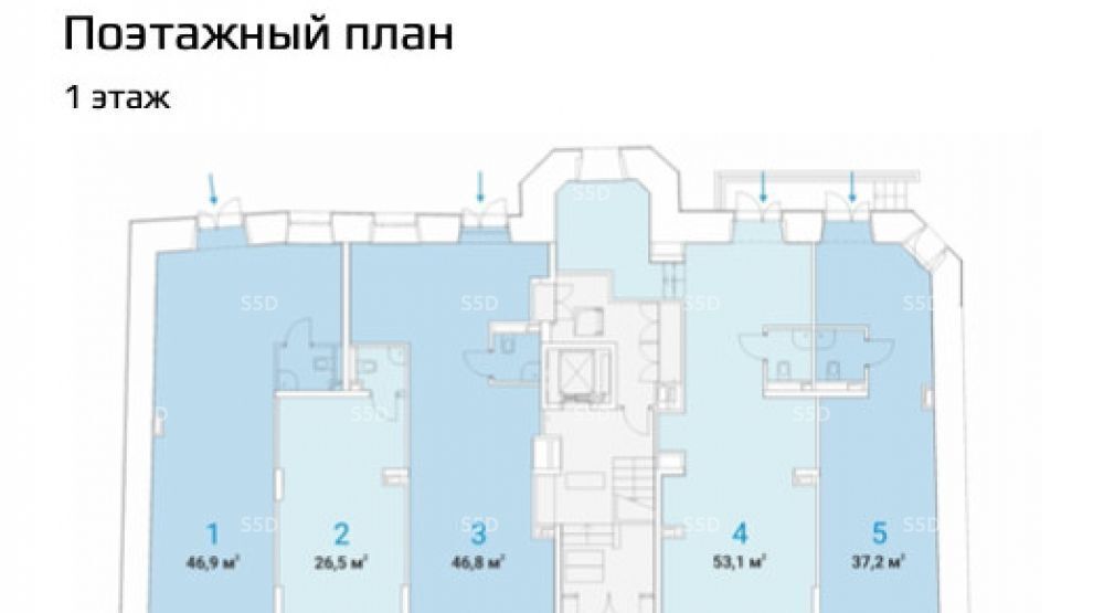 свободного назначения г Москва метро Пушкинская ул Большая Бронная 25с/3 фото 2