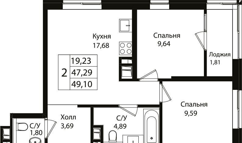 квартира г Краснодар р-н Карасунский ул. им. Лизы Чайкиной/Сормовская/Старокубанская, стр. 1. 4 фото 4