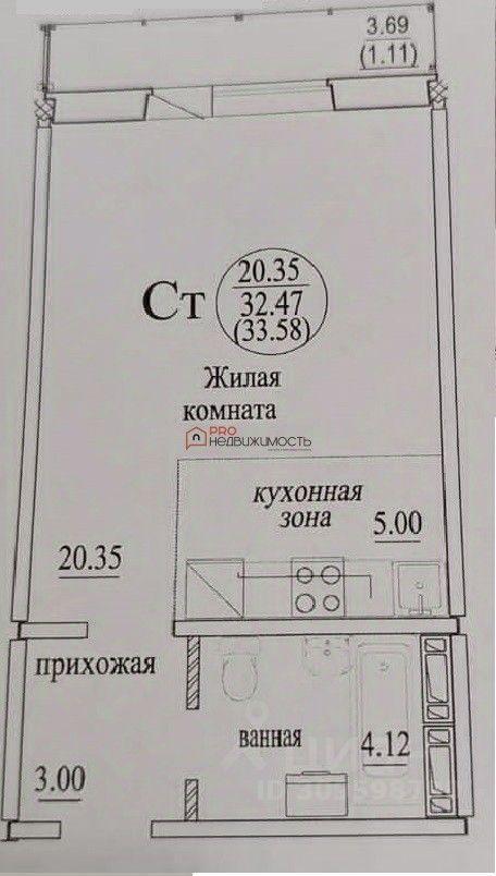 квартира г Новосибирск р-н Октябрьский ул Плющихинская 10 фото 3