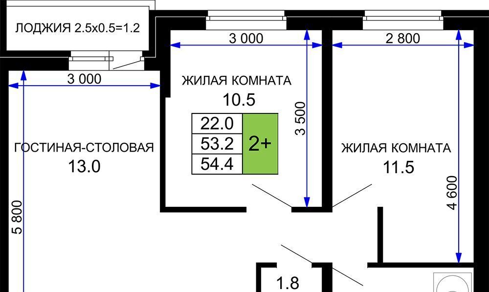 квартира г Краснодар р-н Прикубанский ЖК «Дыхание» фото 1