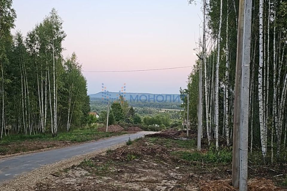 земля р-н Кстовский д Карабатово ул Солнечная 1 фото 8