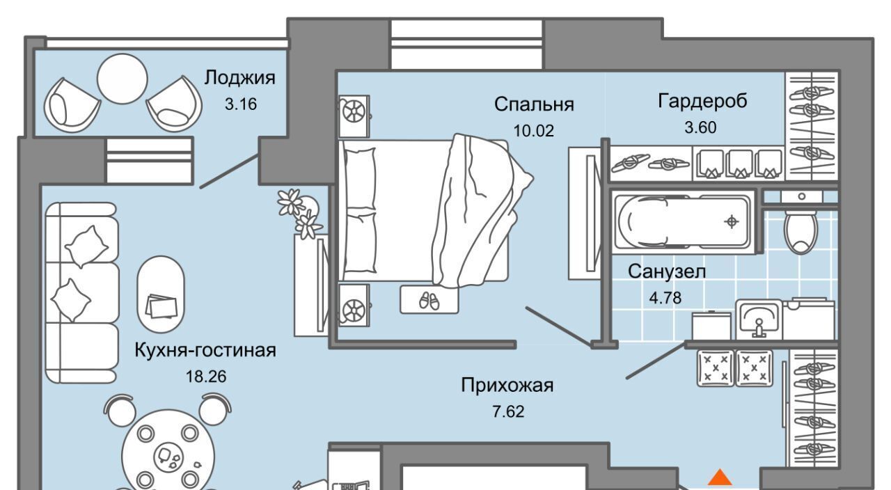 квартира г Киров р-н Ленинский ул Дмитрия Козулева фото 1