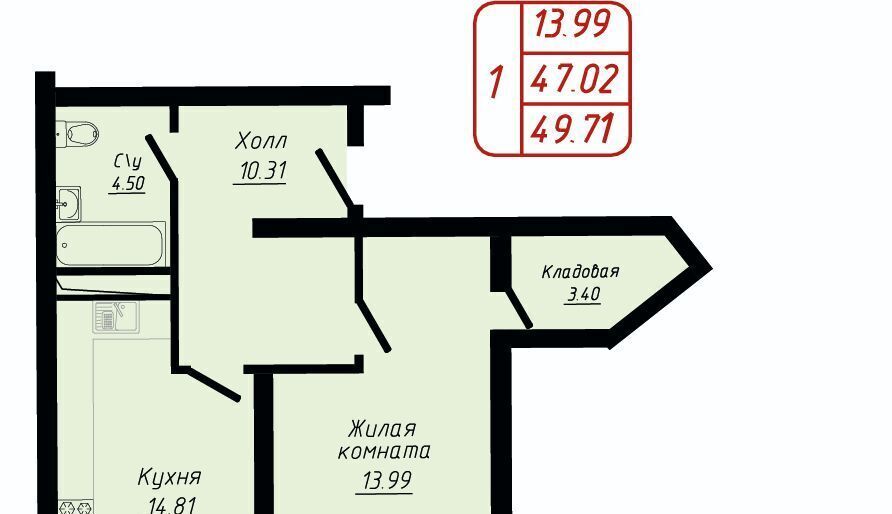 квартира г Кисловодск ул 40 лет Октября 37б фото 1