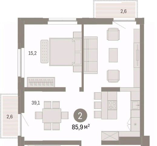 р-н Центральный ул Мысовская 26к/1 фото