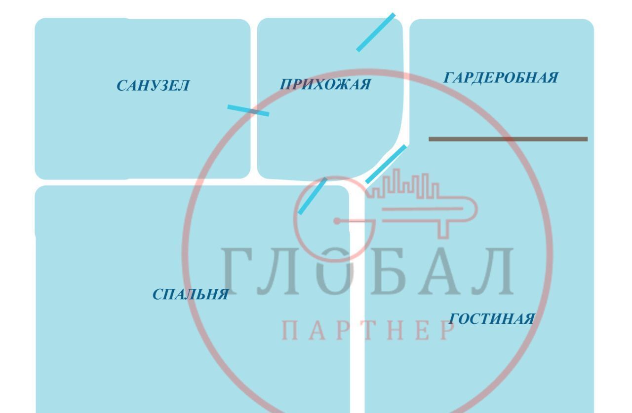 квартира г Владивосток р-н Советский ул Русская 57п фото 23