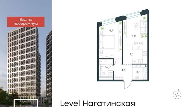 наб Нагатинская 10а муниципальный округ Нагатино-Садовники фото