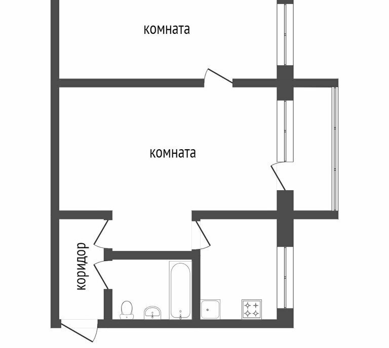 квартира г Барнаул р-н Индустриальный ул Попова 69 фото 14