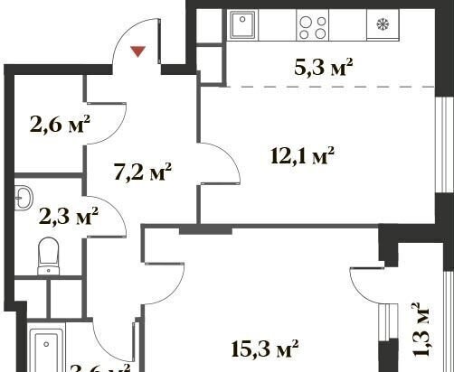 квартира г Красногорск мкр Опалиха ул Новая Московская 49 корп. 3, Опалиха фото 1