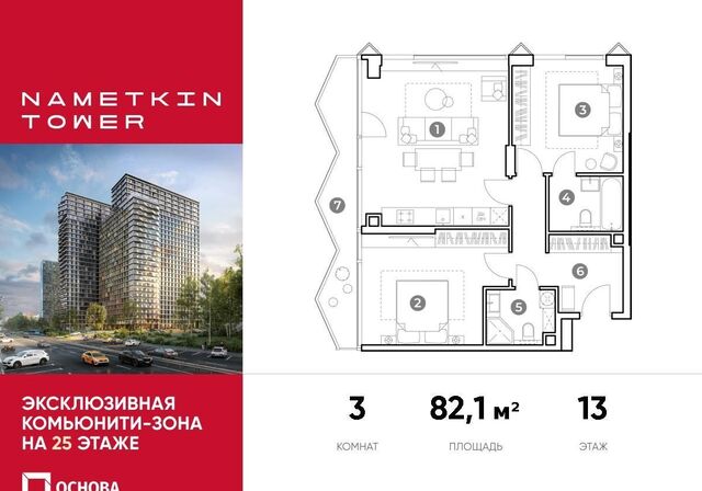 ул Намёткина «NAMETKIN TOWER» (Наметкин Тауэр) Воронцовская, «NAMETKIN TOWER» фото