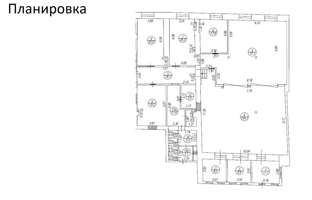 офис г Москва метро Тульская пер Холодильный 1с/3 3к фото 19