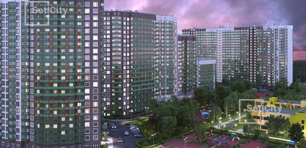 квартира р-н Всеволожский г Мурино б-р Воронцовский 10 ЖК «GreenЛандия» Девяткино фото 11