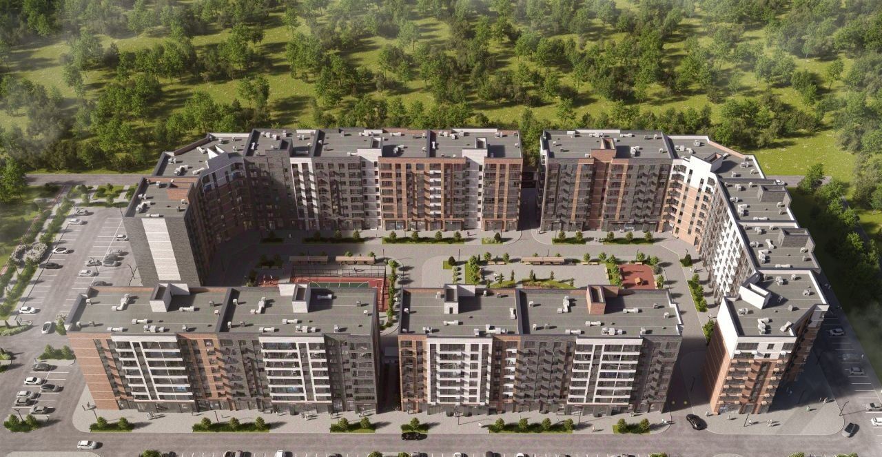 квартира г Краснодар п Березовый р-н Прикубанский ЖК «Молодежный-2» фото 9
