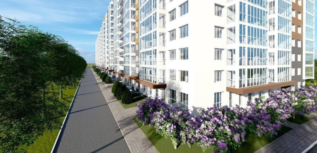квартира г Калуга пер Баррикад 5 ЖК «Калейдоскоп» фото 8