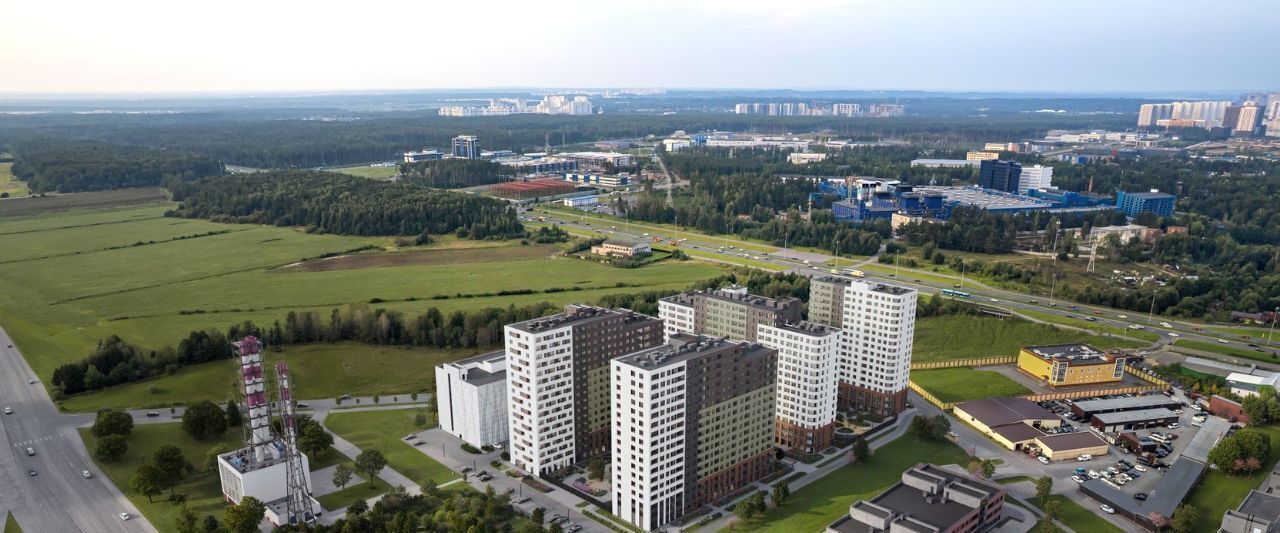 квартира г Санкт-Петербург метро Комендантский Проспект ЖК ЦДС Дримлайн округ Коломяги фото 3