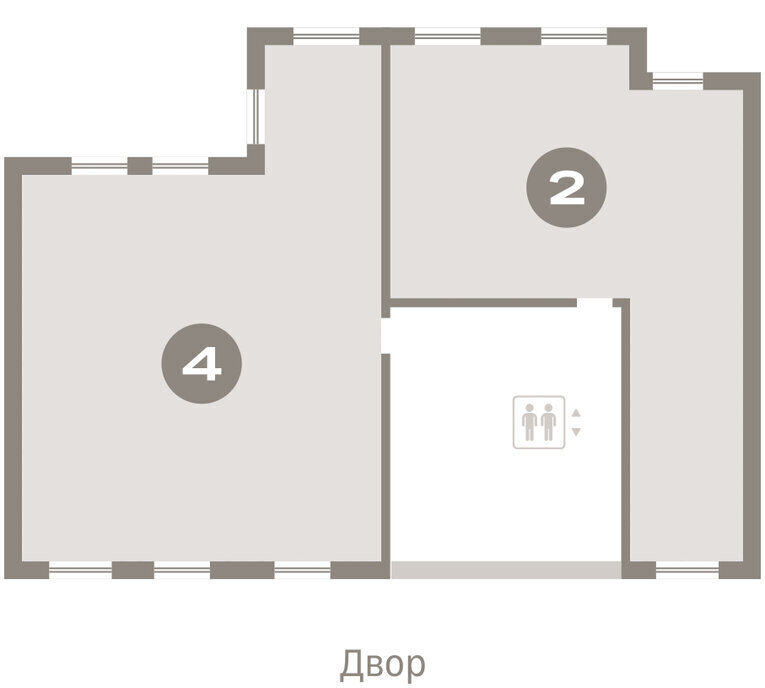 квартира г Тюмень ул Мысовская 26к/2 Центральный административный округ фото 2