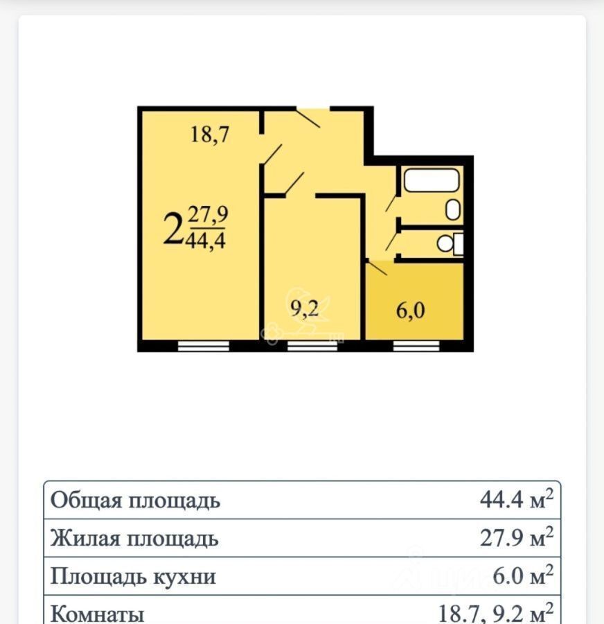 квартира г Москва метро Битцевский парк ул Инессы Арманд 4к/1 муниципальный округ Ясенево фото 2