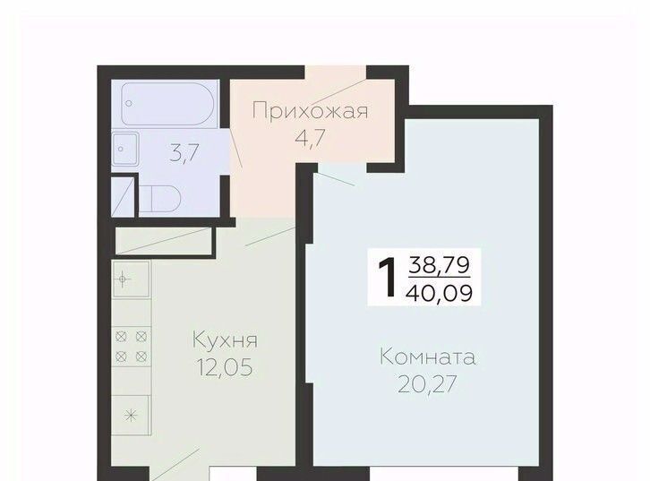 квартира г Подольск микрорайон Красная Горка ул Садовая 3к/1 ЖК «Онегин» Силикатная фото 1